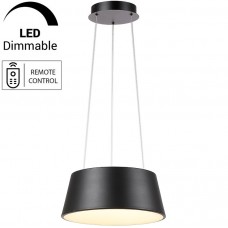 Φωτιστικό Κρεμαστό Φ35cm Στρογγυλό LED 34W 230V 2200lm CCT με Controller EMILY 